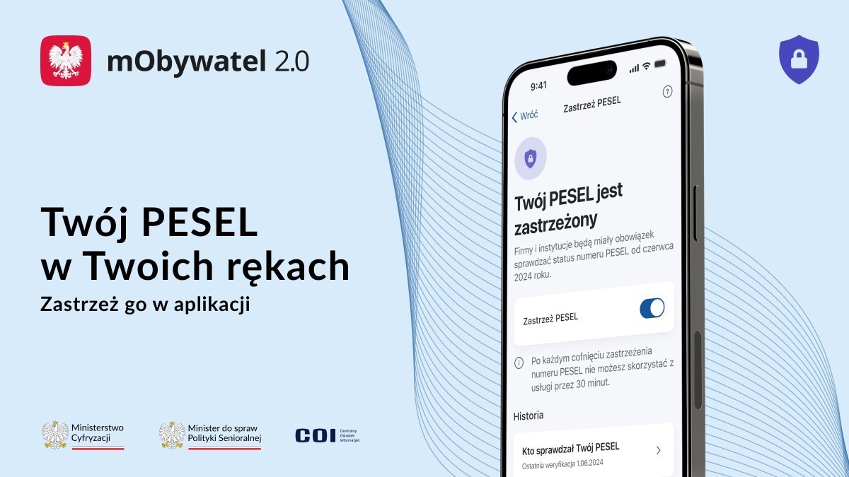 Telefon z otwartą aplikacją.