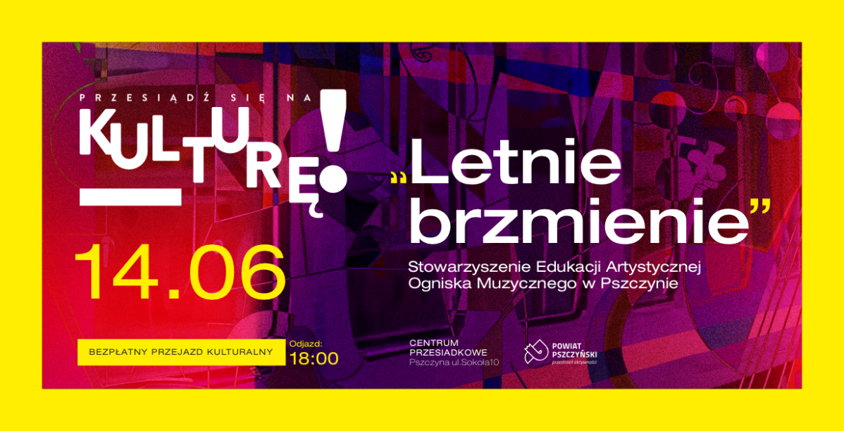 plakat z informacją o pierwszym koncercie
