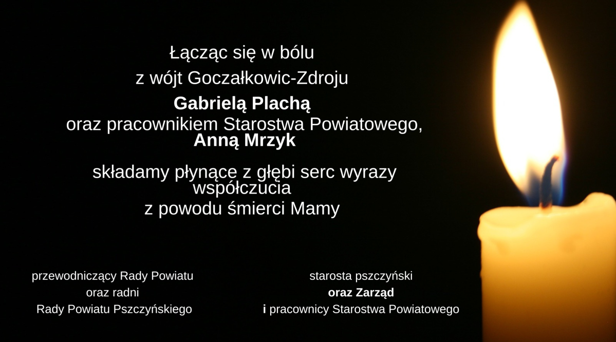 Treść kondolencji